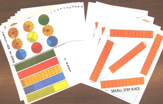 Fraction Bars Activity Mat Grades 1-2